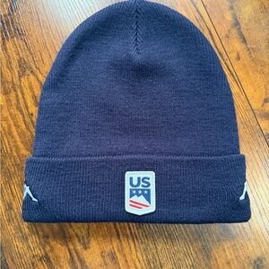 Kappa Navy Blue US SKI TEAM Shield Beanie